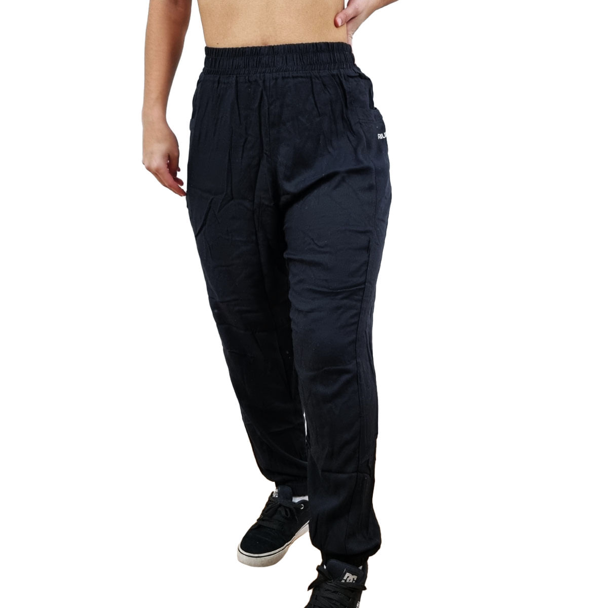 Calça Moletom Feminino Riu Kiu Jogger