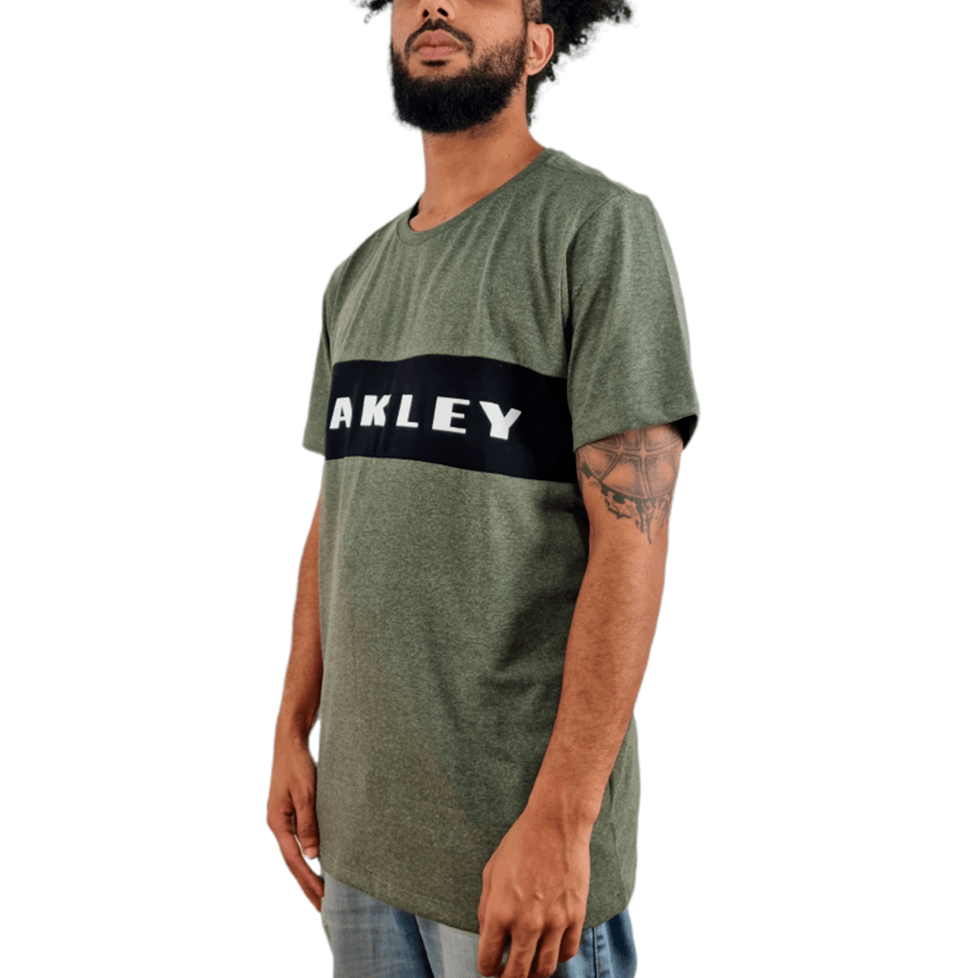 Camiseta Oakley Big Bark Tee Almond - KYW - Artigos de Surf e Skate Online