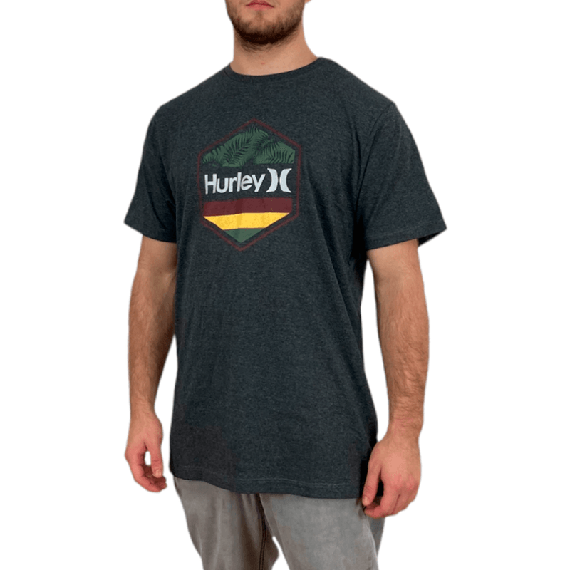Camiseta-Hurley-Silk-Palms-Roots-Mescla-Preto-2