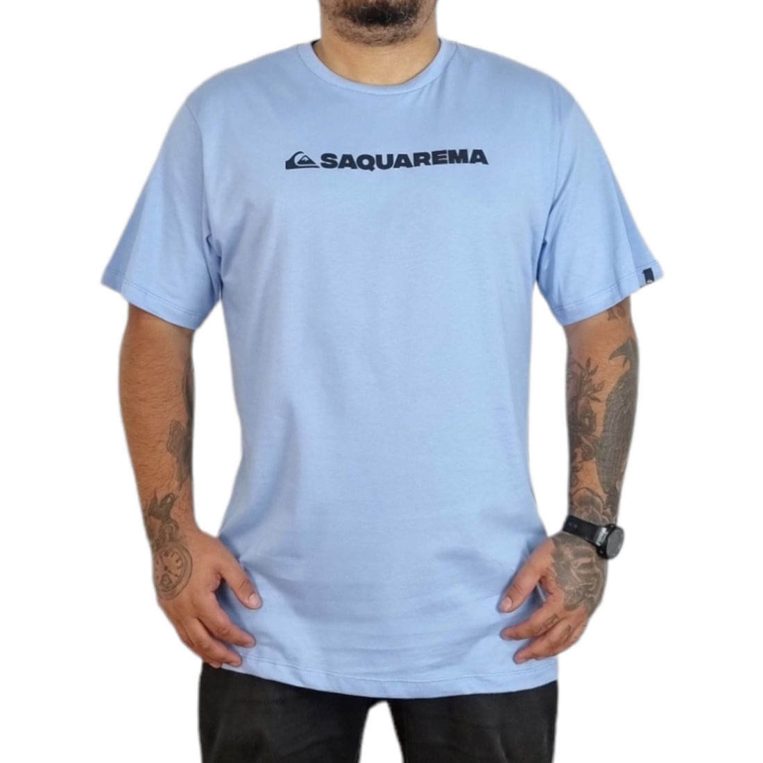 Camiseta Quiksilver Saquarema Azul Campeonato WSL