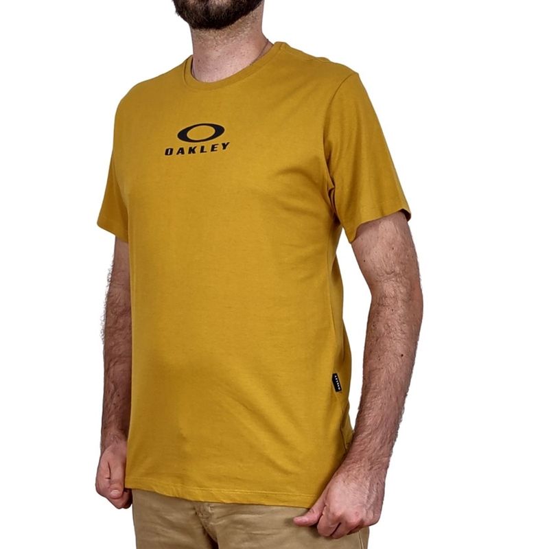 Camiseta-Oakley-Bark-New-Tee-Dorado-2