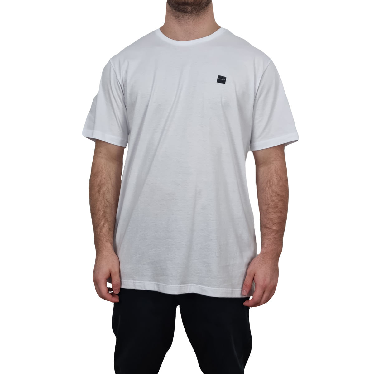 Camiseta Oakley Patch 2.0 Tee Branco ref: 457294BR-100