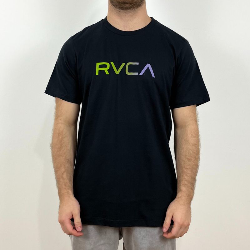 Camiseta Rvca Big Fills Preta Masculina