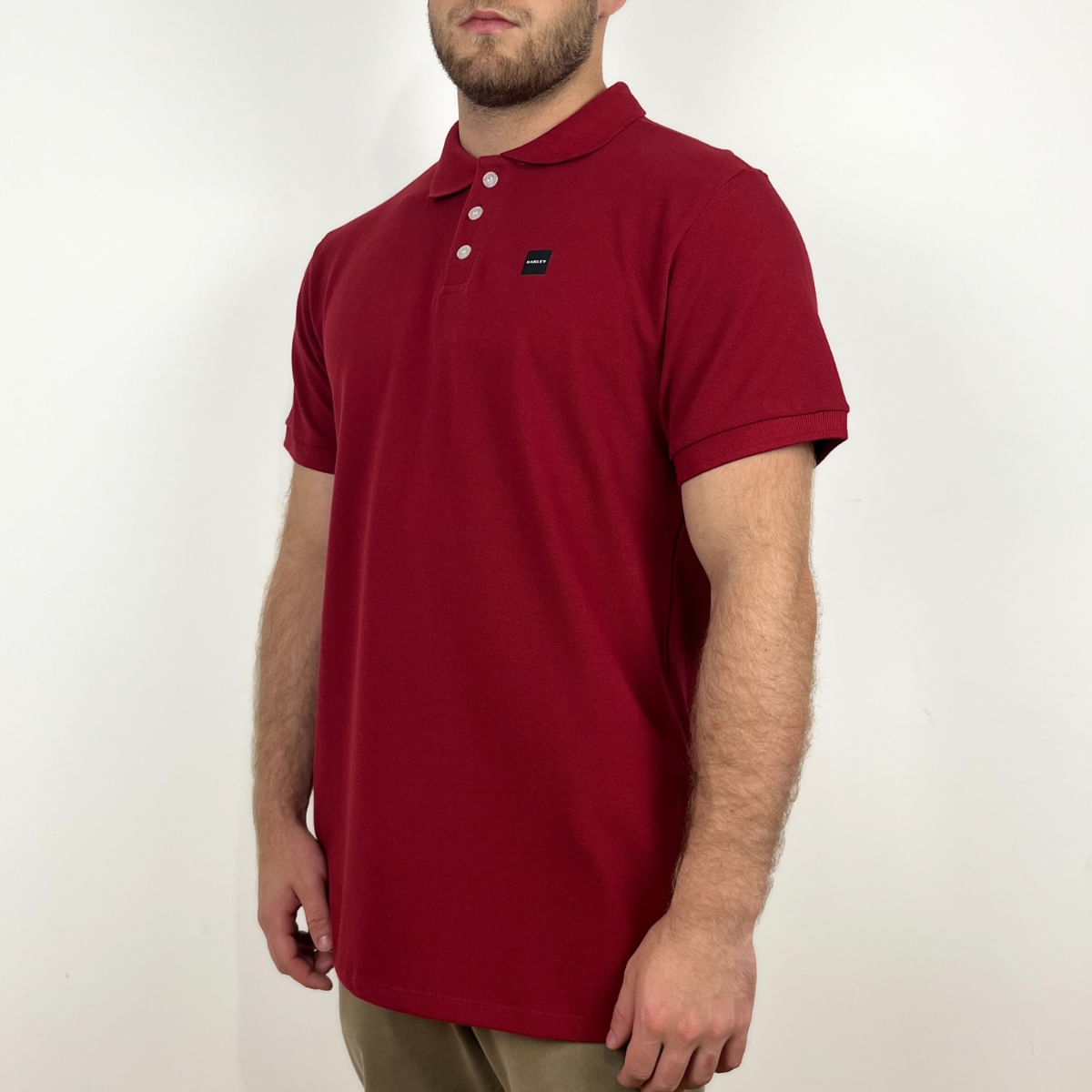 Camiseta Oakley Patch 2.0 Masculina Vermelha - 005115253 - Tennisbar