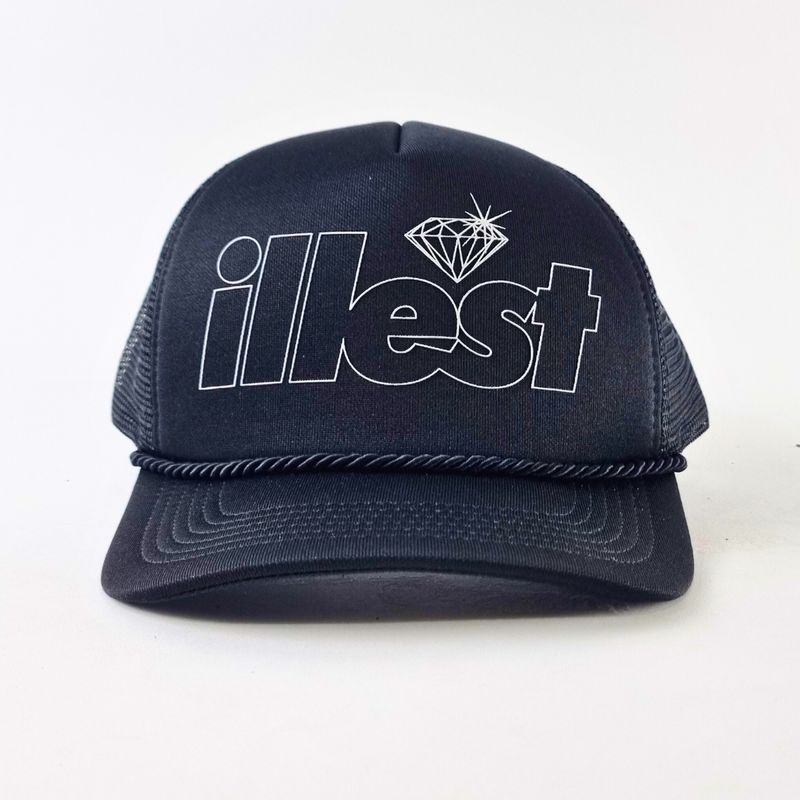 Boné Diamond x Illest Trucker Hat Boné Diamond x Illest Trucker Hat