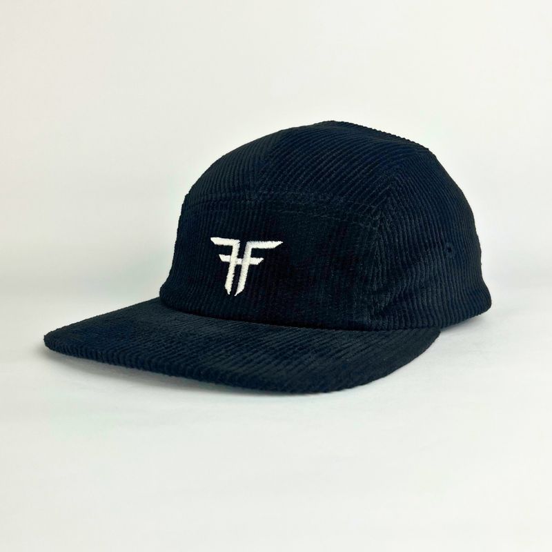 bone-fallen-five-panel-veludo-preto-FMO1CP06