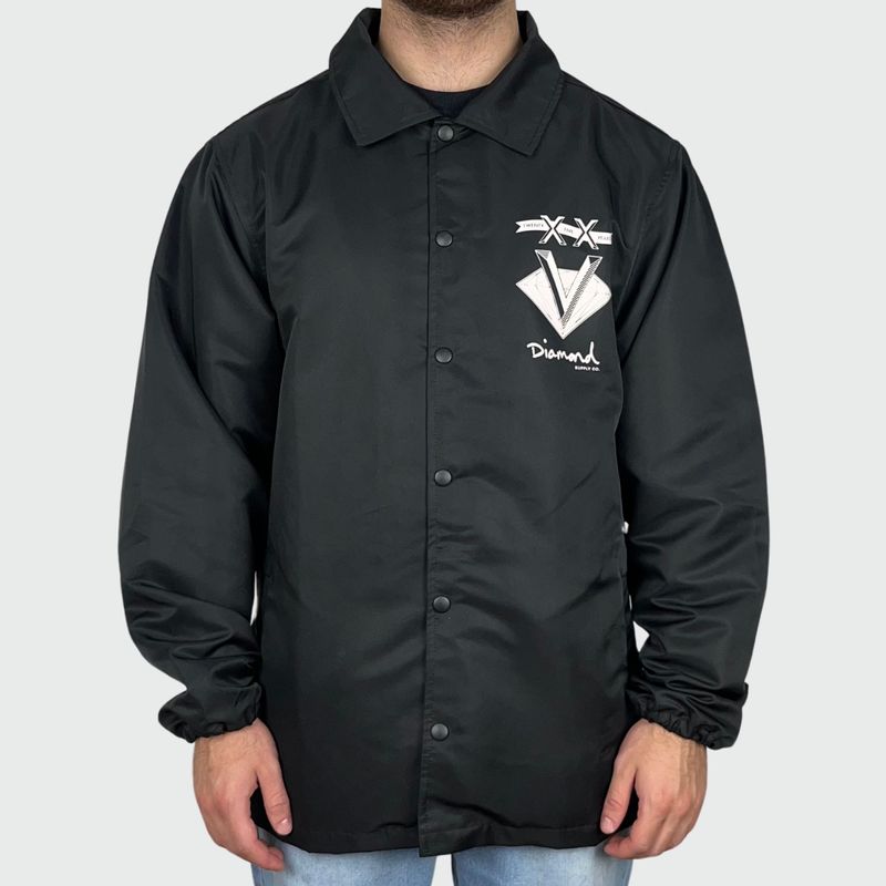 jaqueta-diamond-25-years-coaches-preto-d23dmpk001