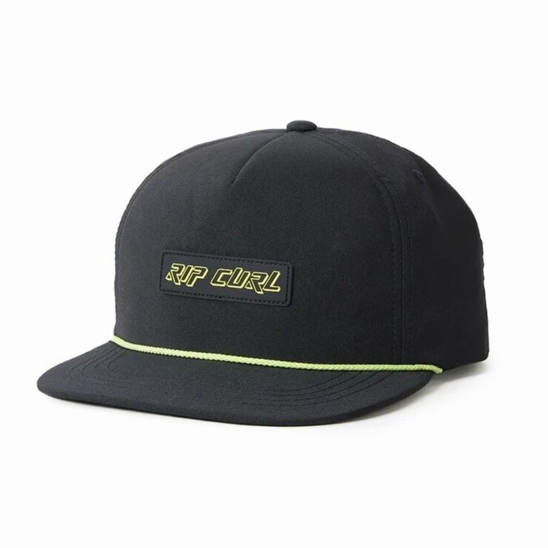 Bone-Rip-Curl-Vaporcool-Foamie-Snapback-Preto