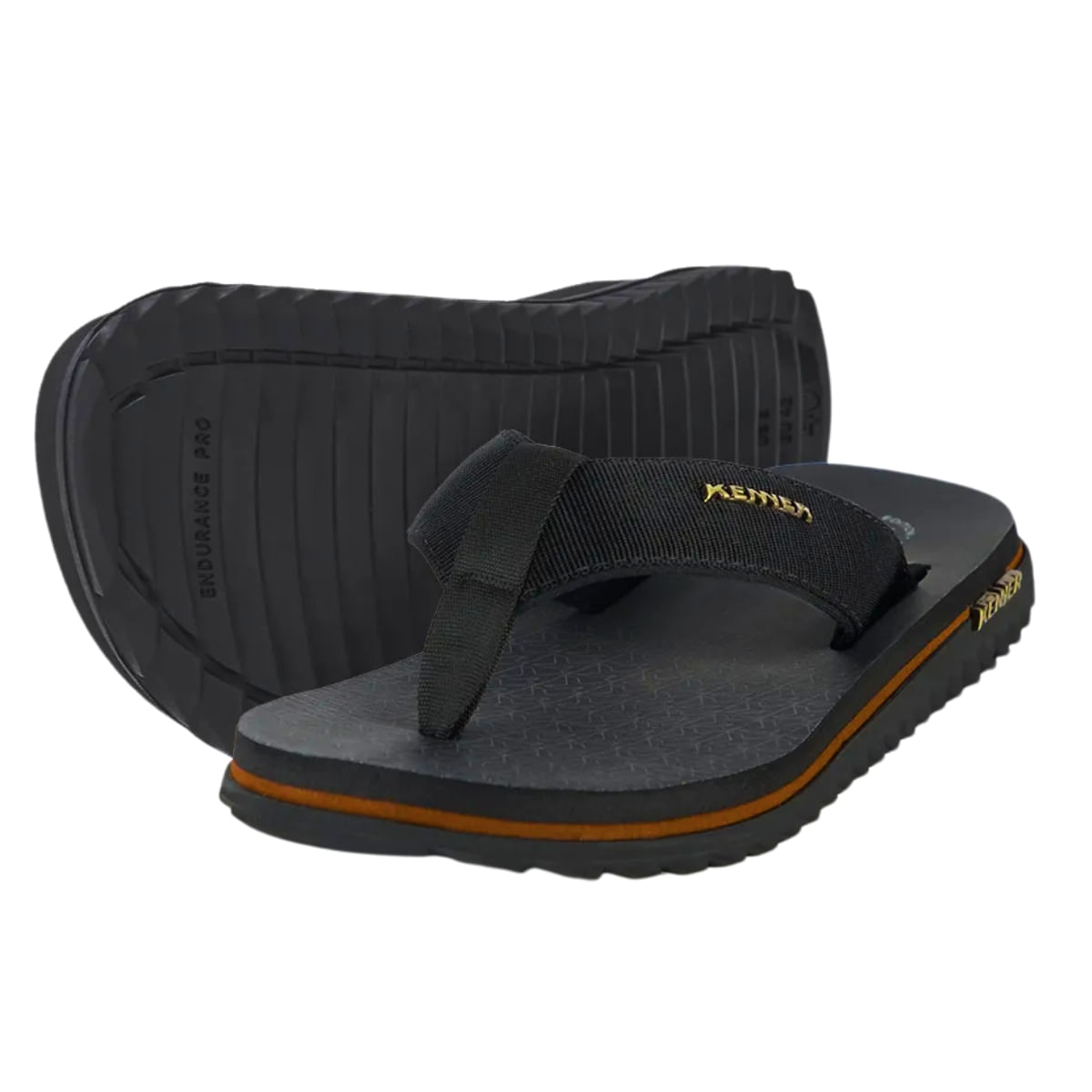 Chinelo Sandália Kenner Kivah Edição Especial Preto Chinelo Sandália Kenner Kivah Edição Especial Preto