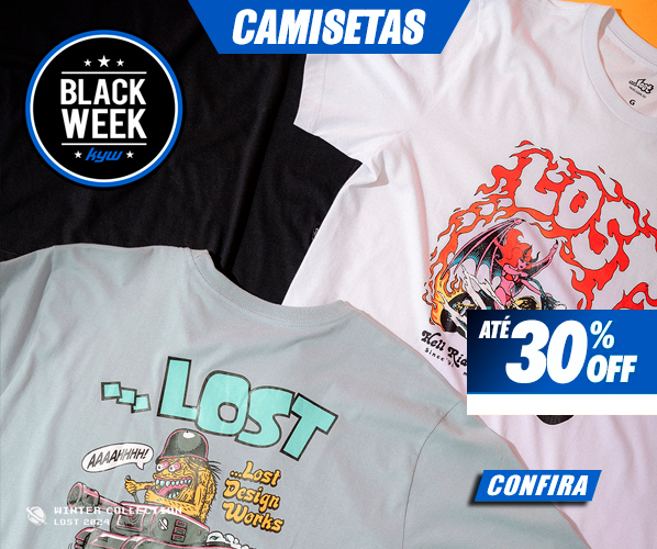 **CAMISETAS ATÉ - 30% OFF** <br> Diversos modelos para você escolher o seu! 
