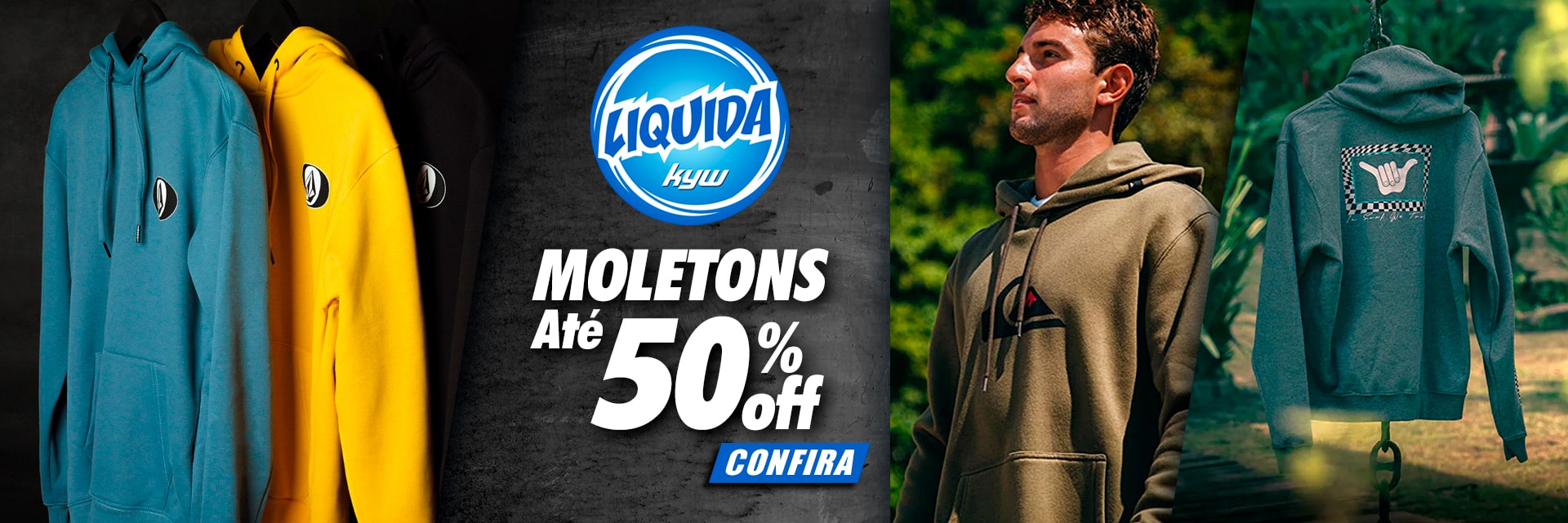 Moletons Até 50% OFF