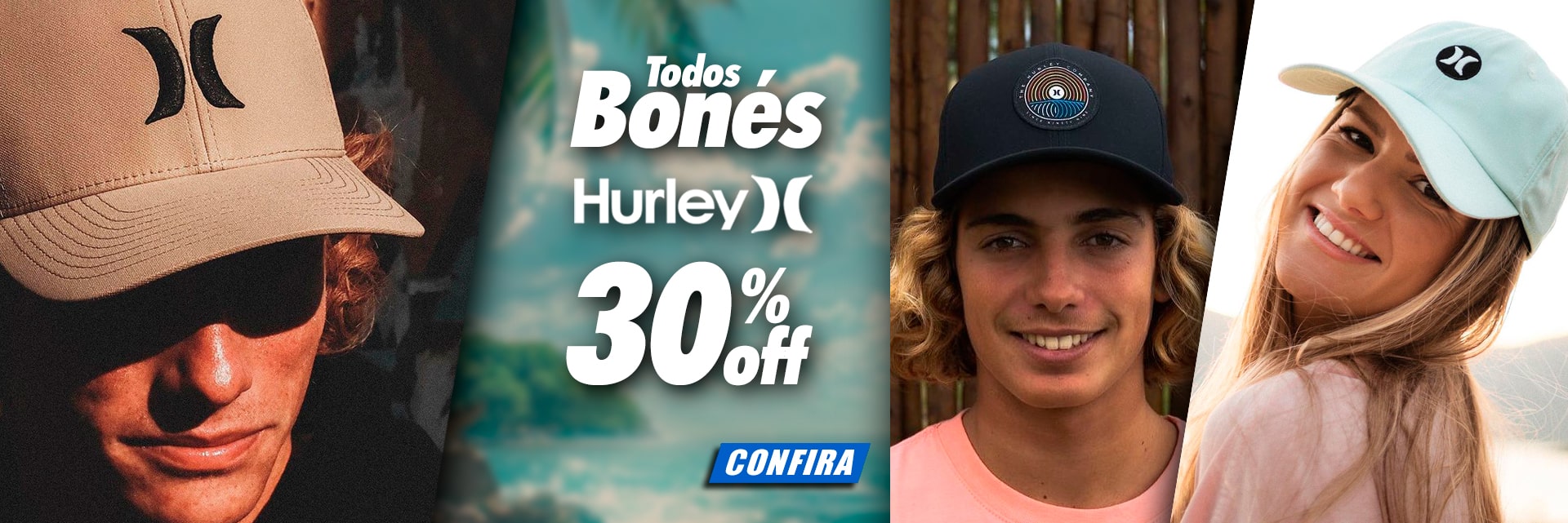 TODOS Bonés Hurley - 30% OFF